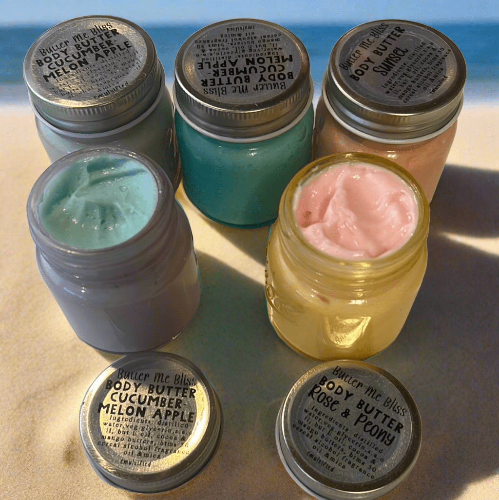 All natural body butter made with aloe Vera - Butter Me Bliss LLC