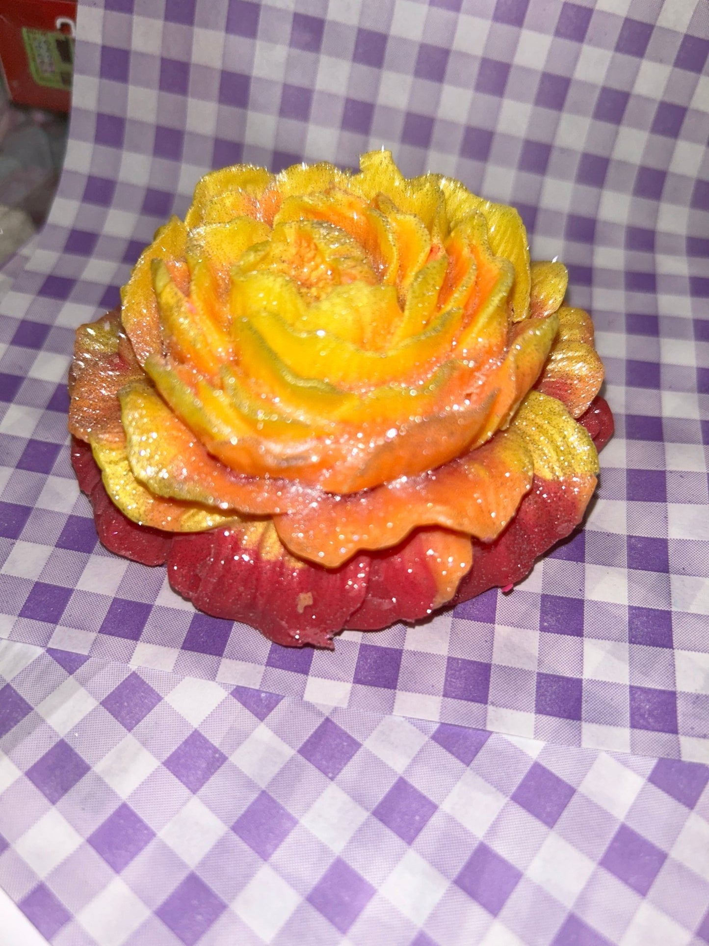 Peony soap 3.75 - 4 Oz - Butter Me Bliss LLC
