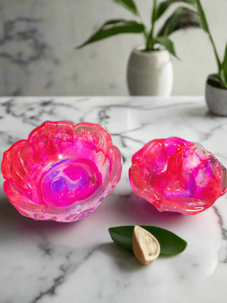 Ring holder and matching bowl - Butter Me Bliss LLC