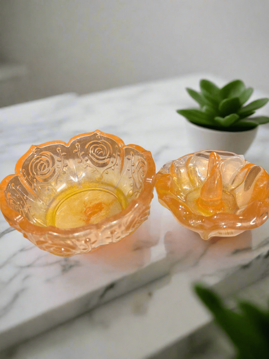 Ring holder and matching bowl - Butter Me Bliss LLC