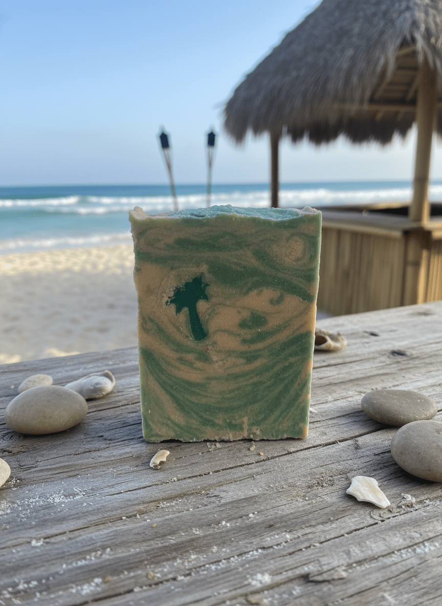 Sea salt bar with coconut milk clay and silk - Butter Me Bliss LLC