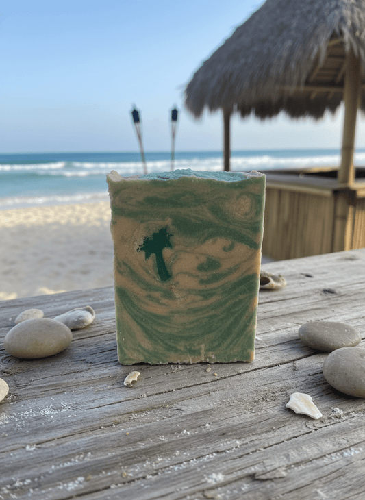 Sea salt bar with coconut milk clay and silk - Butter Me Bliss LLC