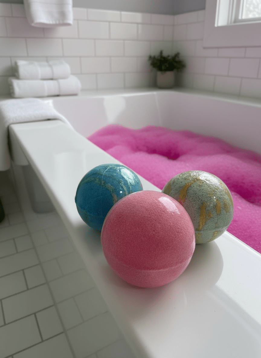 Milk bath bombs - Butter Me Bliss LLC