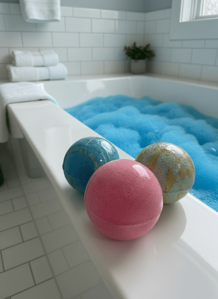 Milk bath bombs - Butter Me Bliss LLC