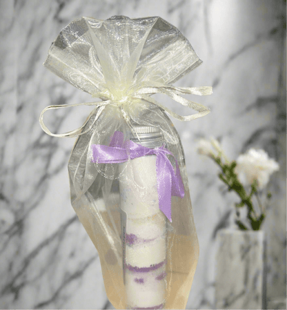 Bubble milk bath salts 4.oz 114.3 grams comes with bag to put in - Butter Me Bliss LLC