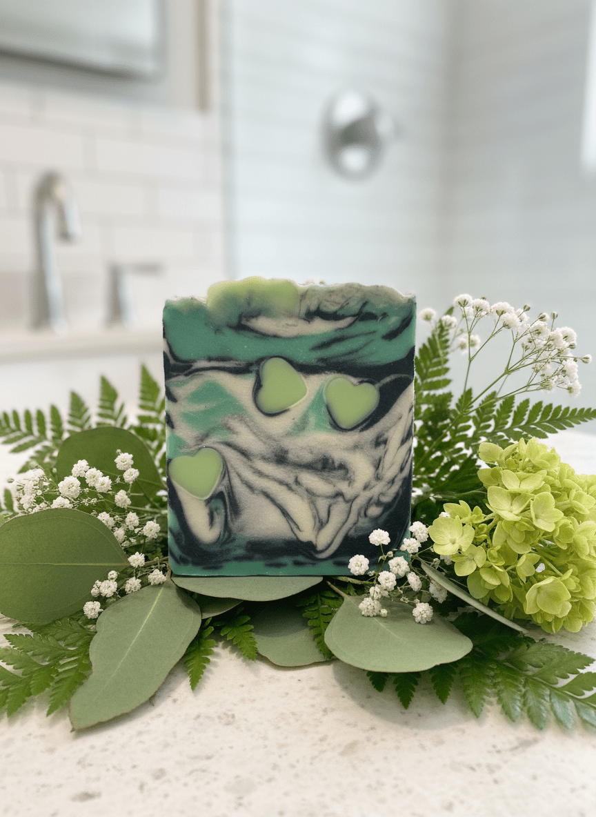 Activated charcoal silk clay and coconut milk soap - Butter Me Bliss LLC