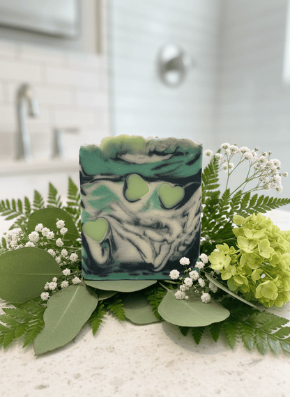 Activated charcoal silk clay and coconut milk soap - Butter Me Bliss LLC