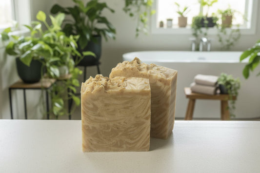 Turmeric & coconut milk face bar with calendula - Butter Me Bliss LLC