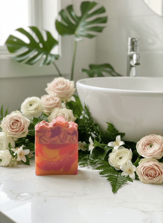Coconut milk , clay & silk soap - Butter Me Bliss LLC