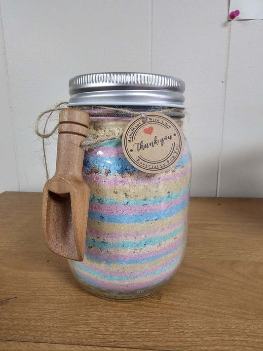 Foaming Bath Salts with extra bubbles - Butter Me Bliss LLC
