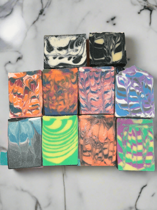Cold processed soap all natural 23 + ounces 6 Bars - Butter Me Bliss LLC