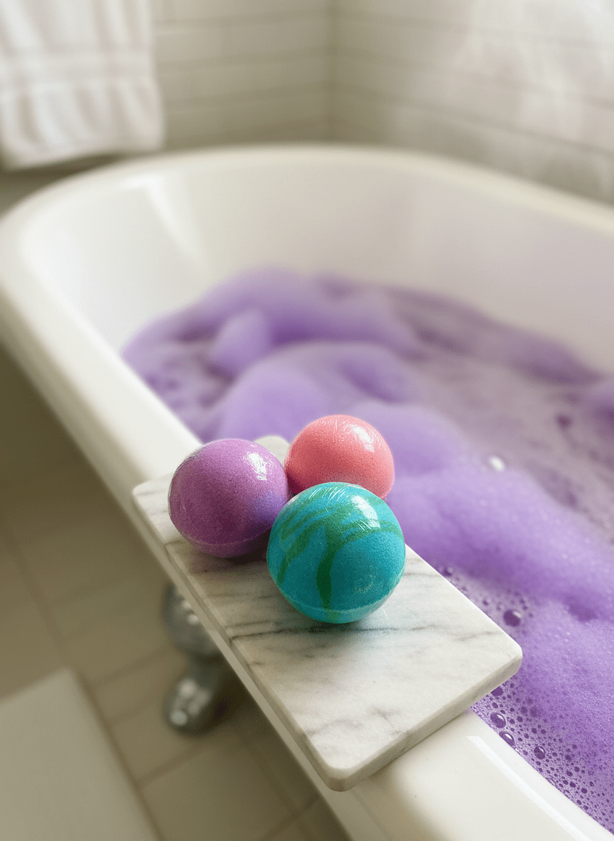 Milk bath bombs - Butter Me Bliss LLC