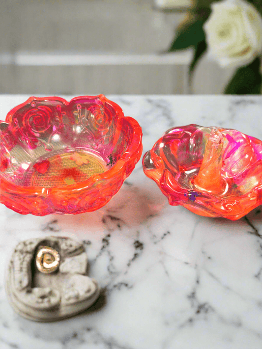 Ring holder and matching bowl - Butter Me Bliss LLC