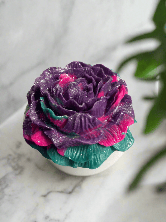 Peony soap 3.75 - 4 Oz - Butter Me Bliss LLC