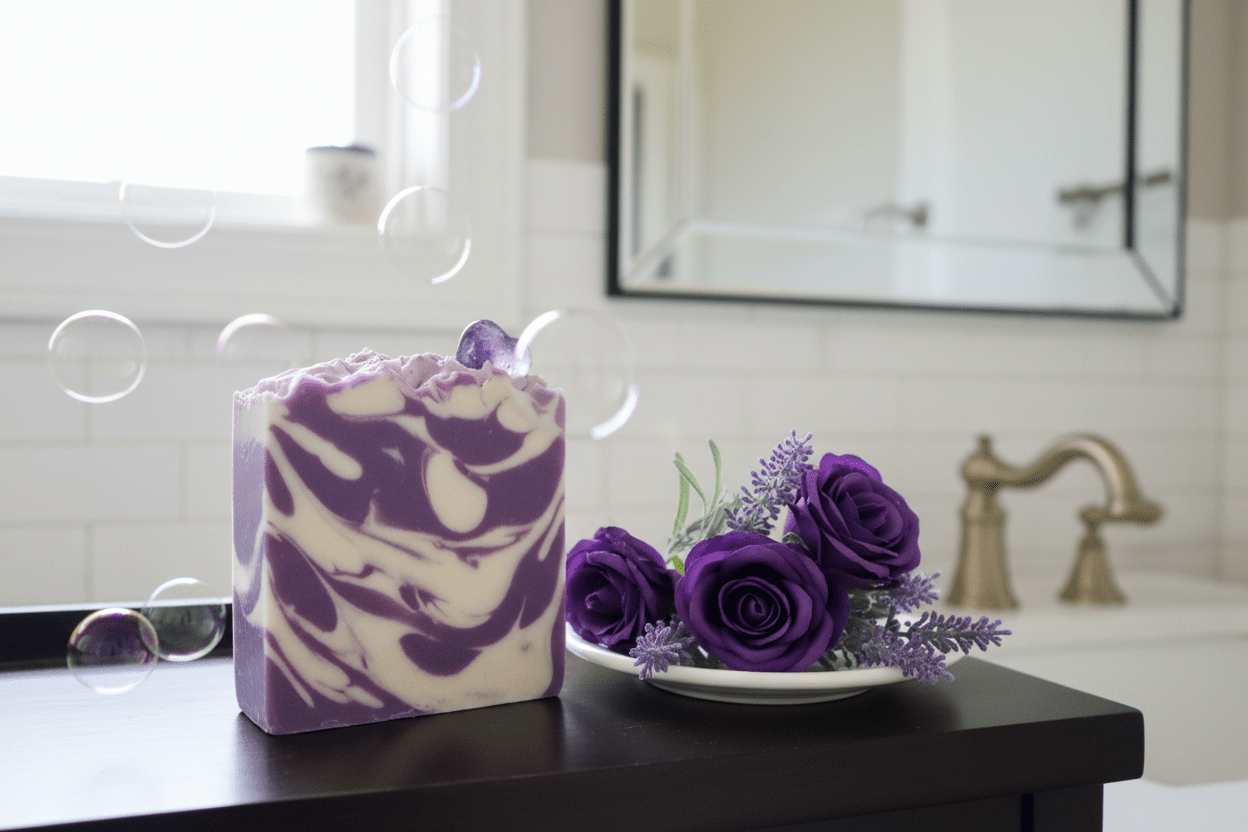 Lavender and Basil soap - Butter Me Bliss LLC